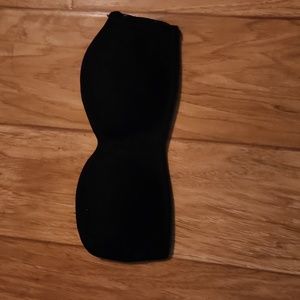 Black lace bandeau